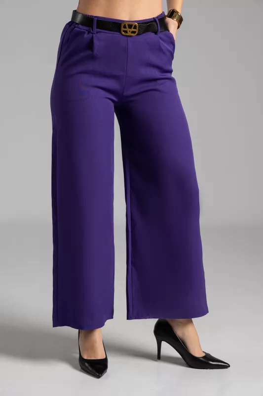 Pantalona Waistband Belt Purple