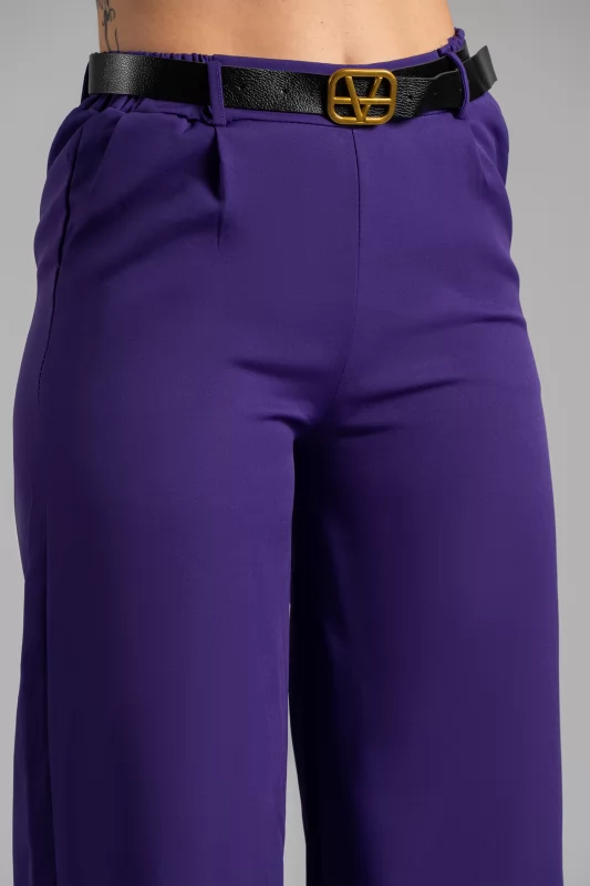Pantalona Waistband Belt Purple