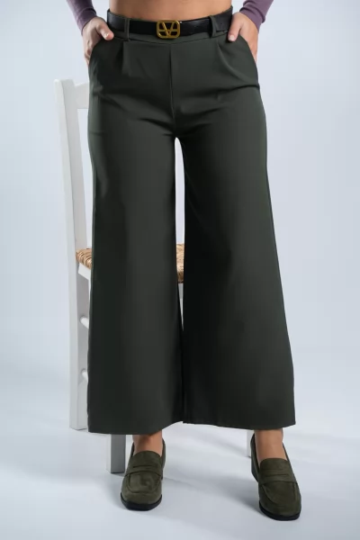 Pantelona Waistband-Belt Khaki