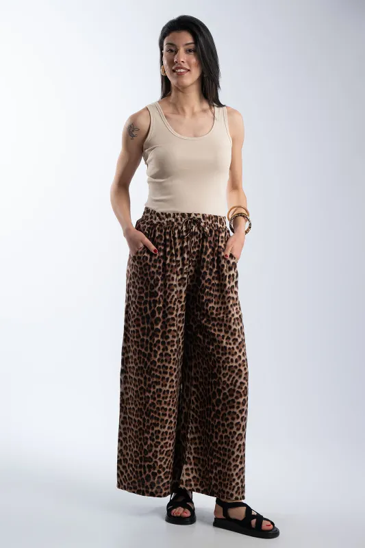 Παντελόνα Leopard Pattern