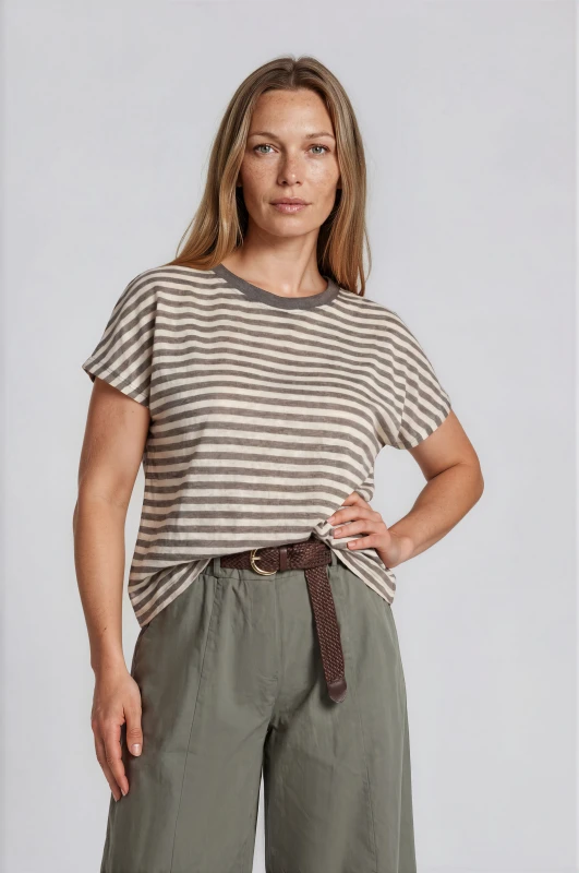 Παντελόνα Μονόχρωμη Wide Leg Ζώνη