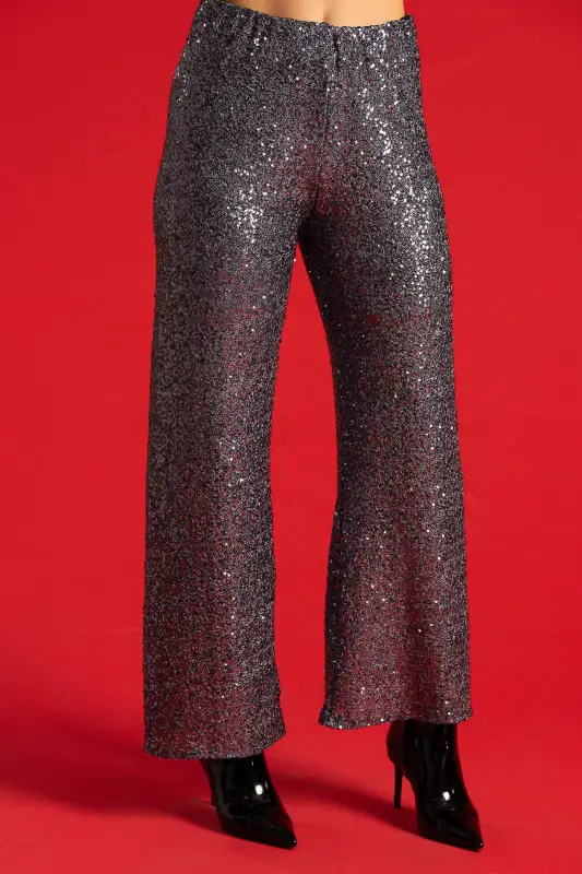 Pants Sequin Waistband