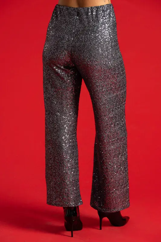 Pants Sequin Waistband