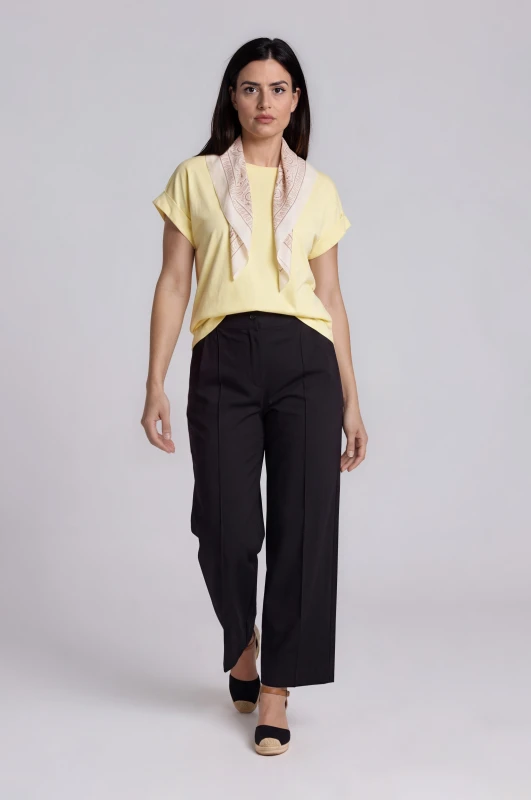 Pants Pleats External Seams
