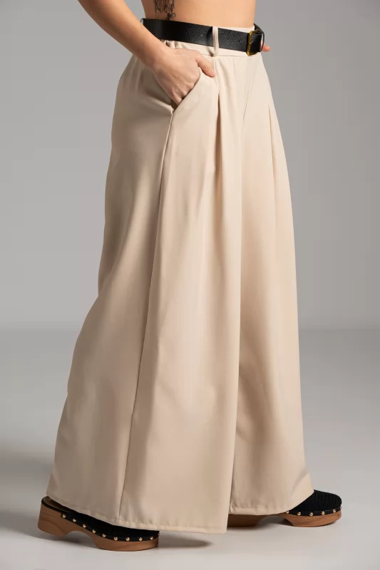 Pants Pleats Belt