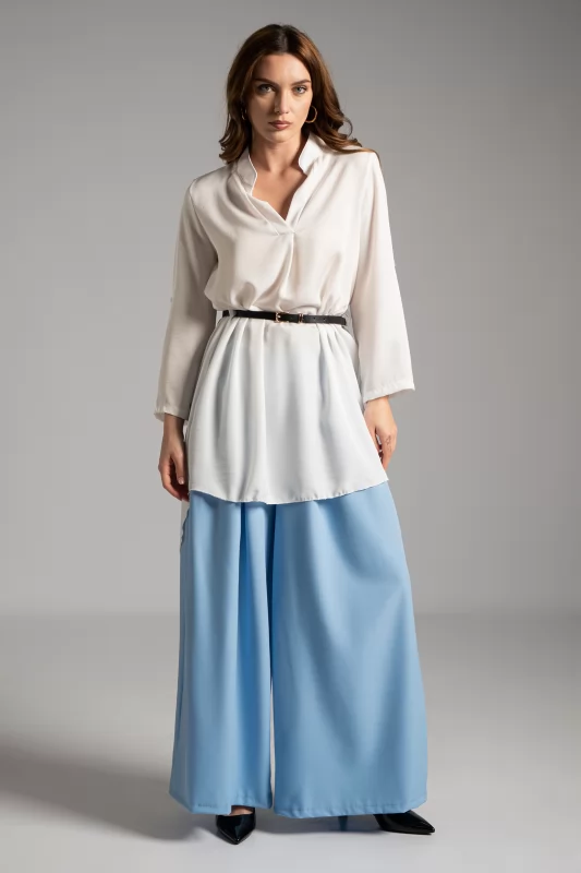 Pants Pleats Belt