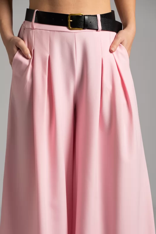Pants Pleats Belt