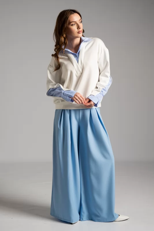 Pants Pleats Belt