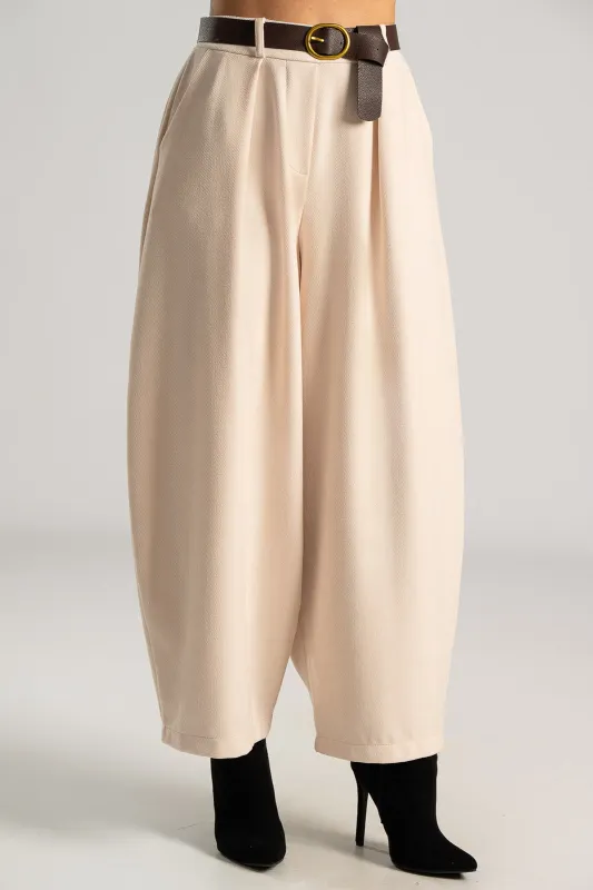 Παντελόνα Πιέτες Ζώνη