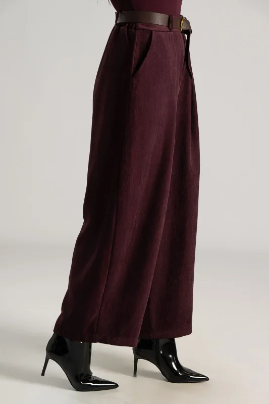 Παντελόνα Πιέτες Ζώνη