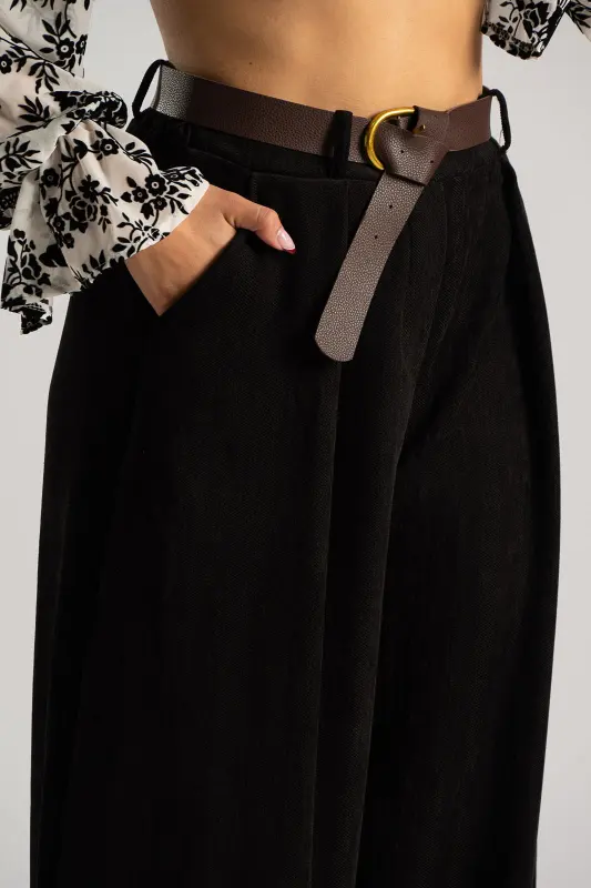 Παντελόνα Πιέτες Ζώνη