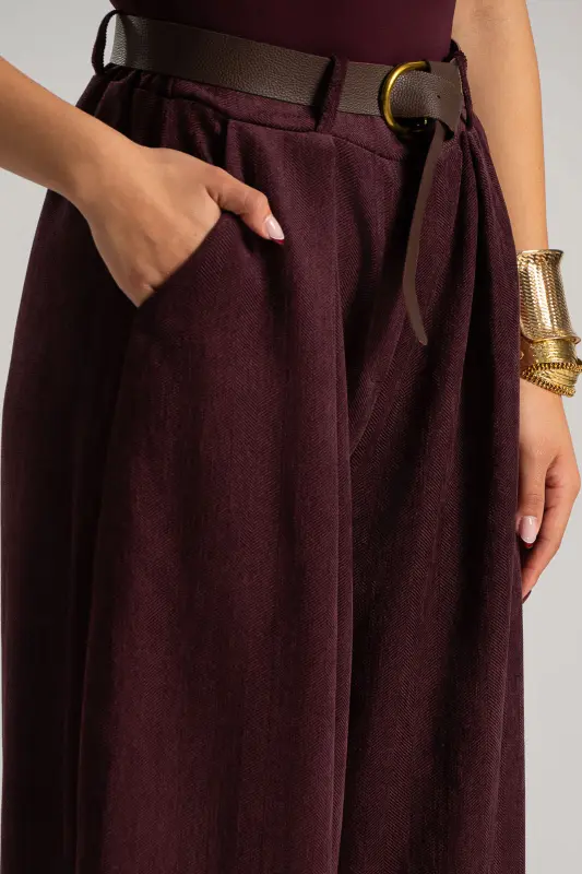 Παντελόνα Πιέτες Ζώνη