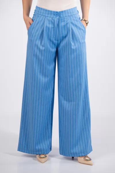Pantelona Stripes Sky Blue