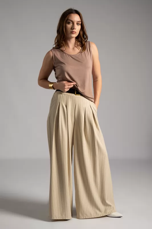 Pants Stripes Belt