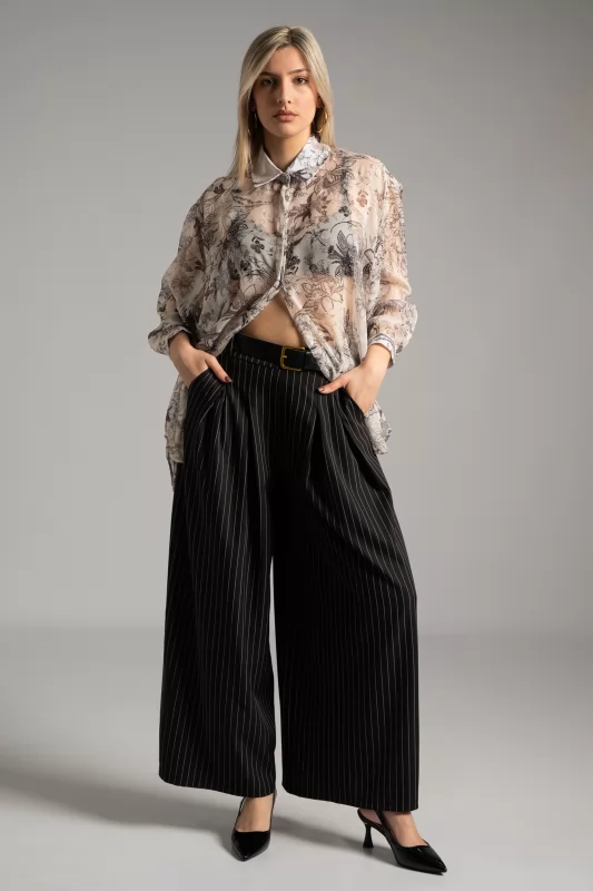 Pants Stripes Belt