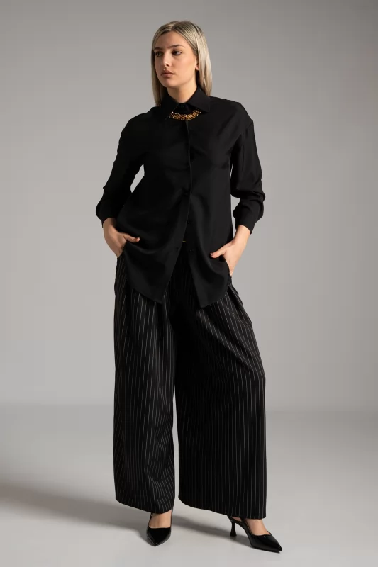 Pants Stripes Belt