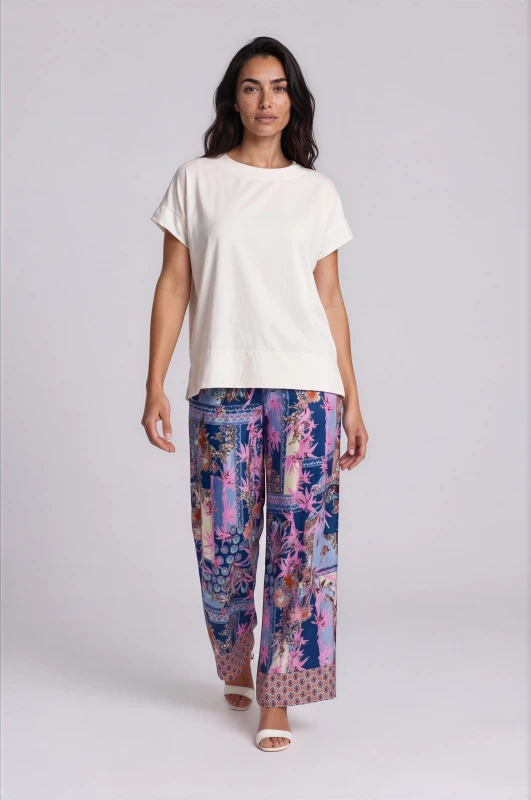 Παντελόνα Σατέν Εμπριμέ Floral Pattern