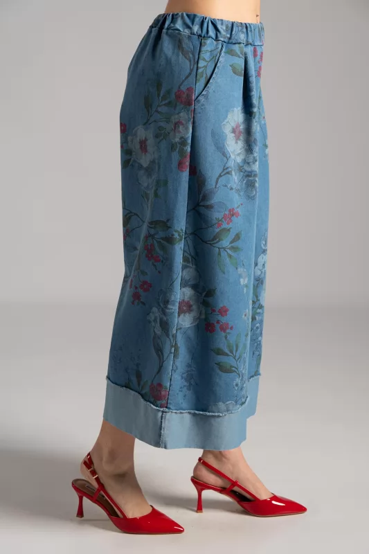 Παντελόνα Τζιν Floral
