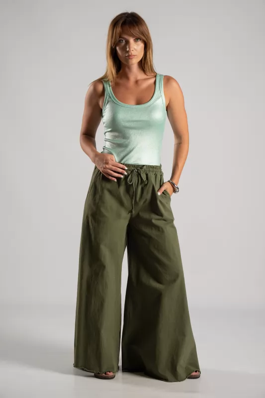 Pants Wide-Leg