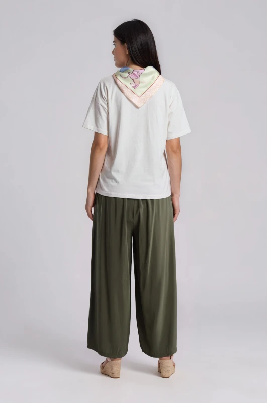 Wide Leg Pants Waistband