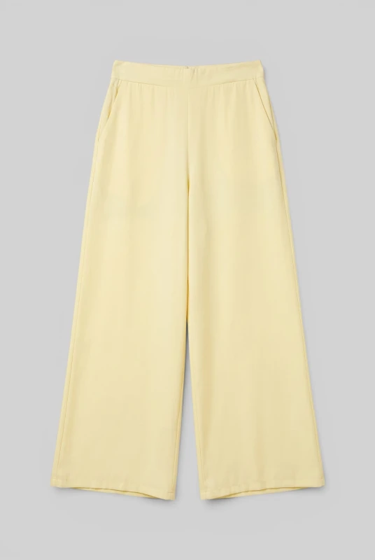 Wide Leg Pants Waistband