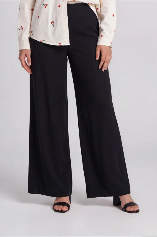 Wide Leg Pants Waistband