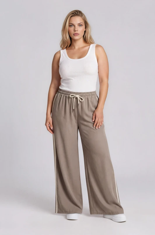 Pants Fabric Side Stripes 