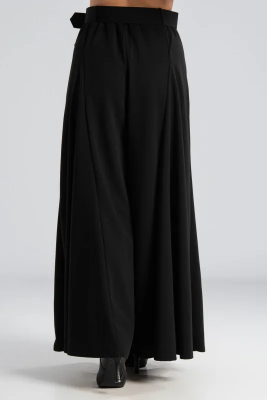 Παντελόνα Υφασμάτινο Πιέτες Ζώνη