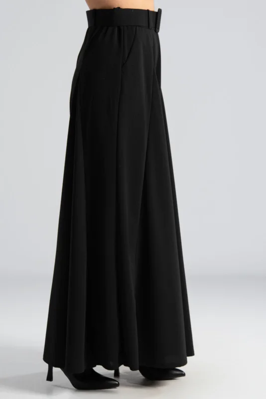 Παντελόνα Υφασμάτινο Πιέτες Ζώνη