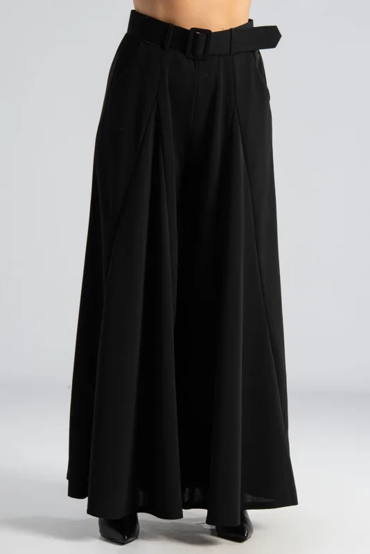 Παντελόνα Υφασμάτινο Πιέτες Ζώνη