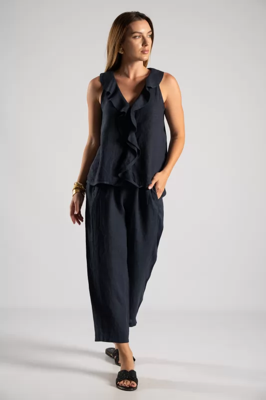 Pants Ankle Linen