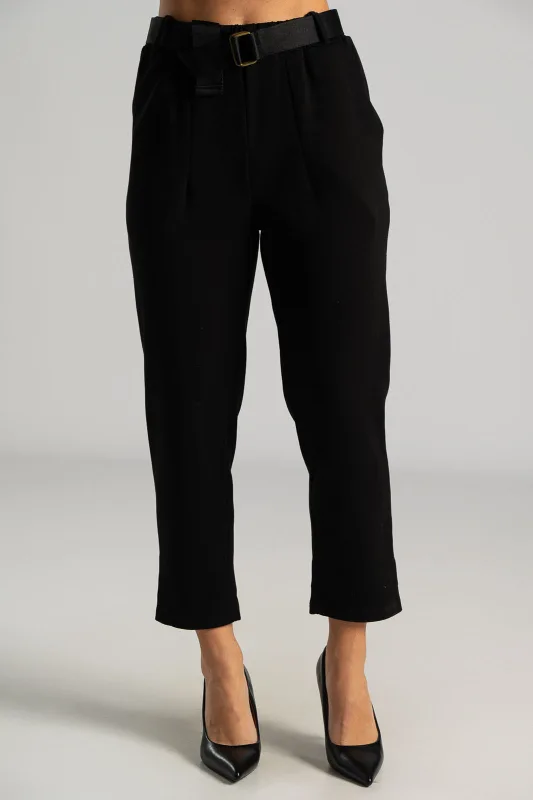 Ankle Pants Fabric Belt