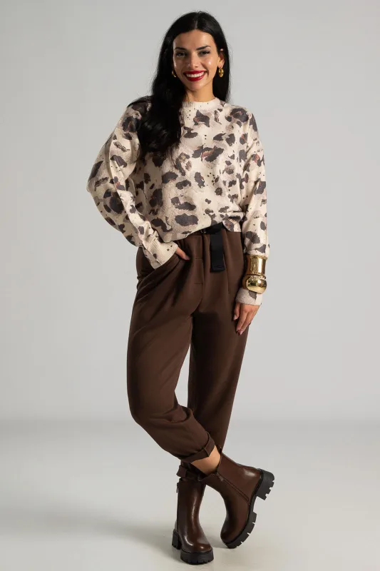 Παντελόνι Αστραγάλου Υφασμάτινο Ζώνη