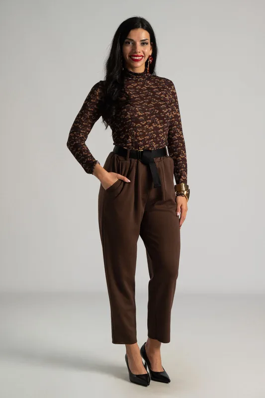 Παντελόνι Αστραγάλου Υφασμάτινο Ζώνη