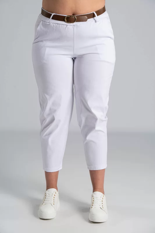 Παντελόνι Baggy Δερματίνη Ζώνη