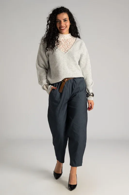 Baggy Pants Leatherette Belt