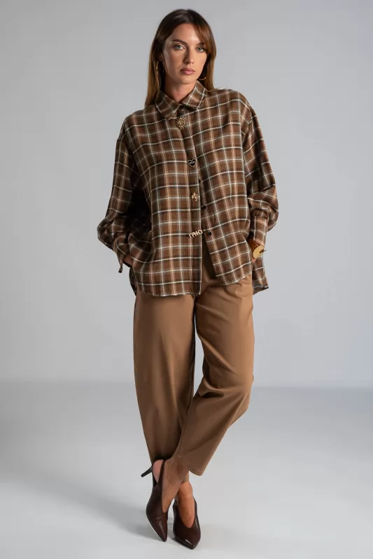 Παντελόνι Baggy Δερματίνη Ζώνη