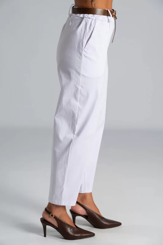 Παντελόνι Baggy Δερματίνη Ζώνη