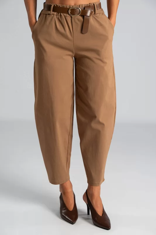 Παντελόνι Baggy Δερματίνη Ζώνη