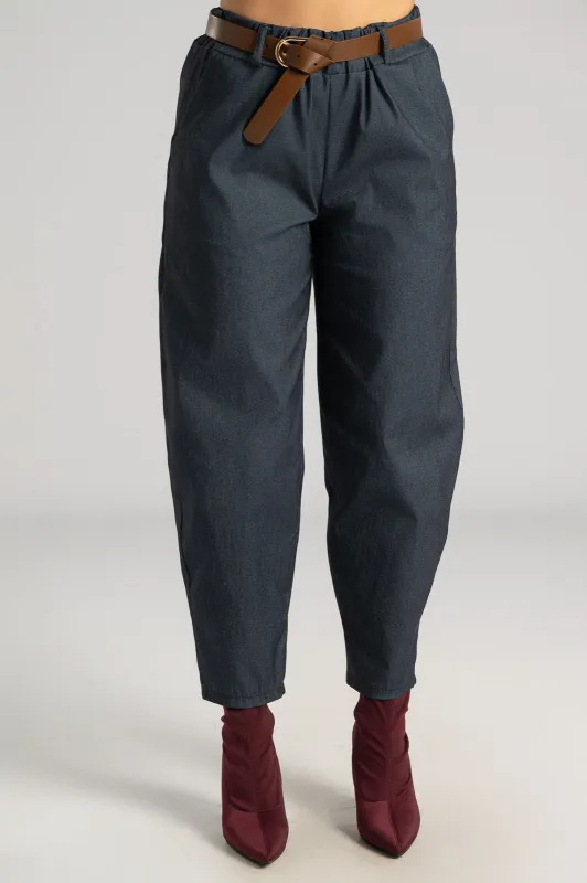 Baggy Pants Leatherette Belt