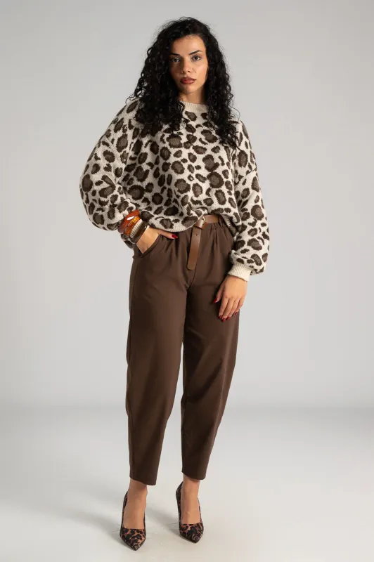 Baggy Pants Leatherette Belt