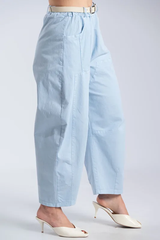 Παντελόνι Baggy Βαμβακερό Ζώνη