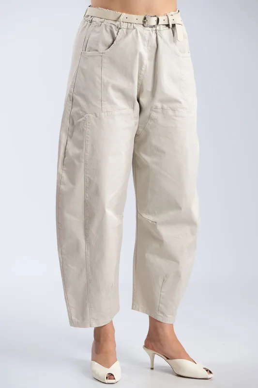 Παντελόνι Baggy Βαμβακερό Ζώνη