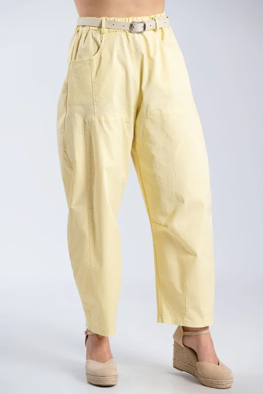 Παντελόνι Baggy Βαμβακερό Ζώνη