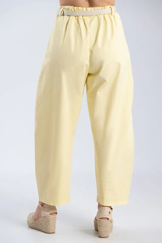 Παντελόνι Baggy Βαμβακερό Ζώνη