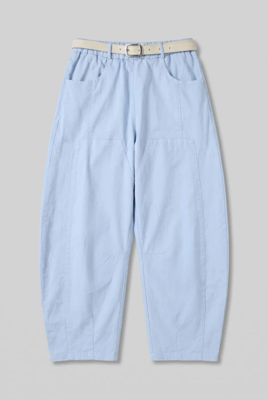 Παντελόνι Baggy Βαμβακερό Ζώνη