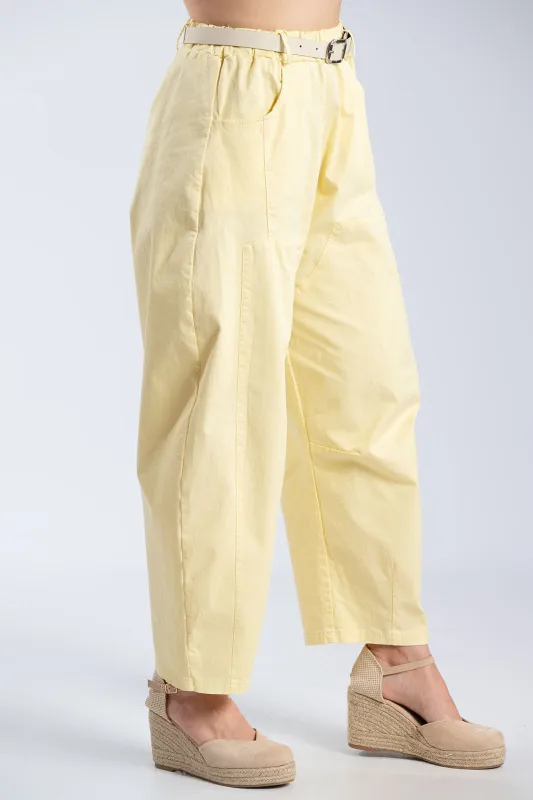Παντελόνι Baggy Βαμβακερό Ζώνη