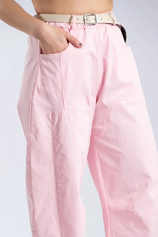 Παντελόνι Baggy Βαμβακερό Ζώνη