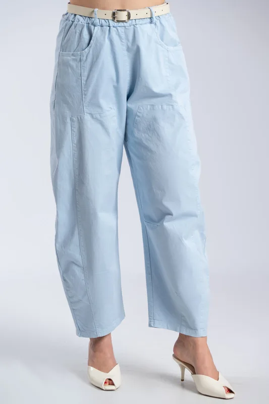 Παντελόνι Baggy Βαμβακερό Ζώνη