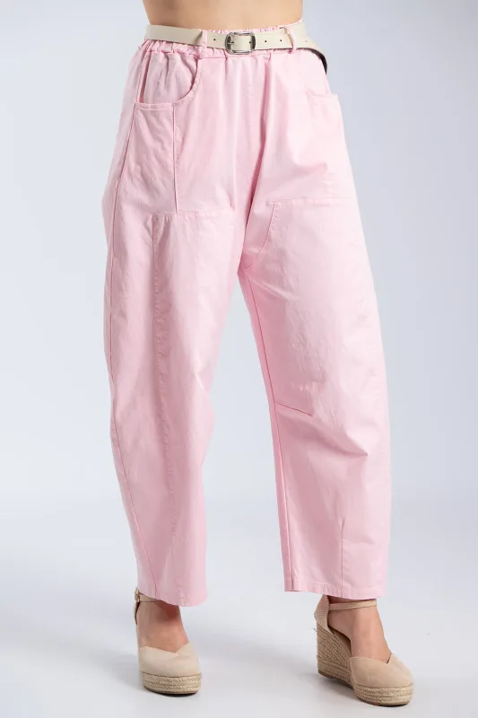 Παντελόνι Baggy Βαμβακερό Ζώνη